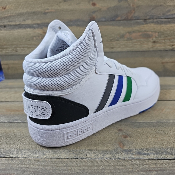 adidas Hoops 3.0 Mid Classic Men's Basketball Shoes - Picture 10 of 10